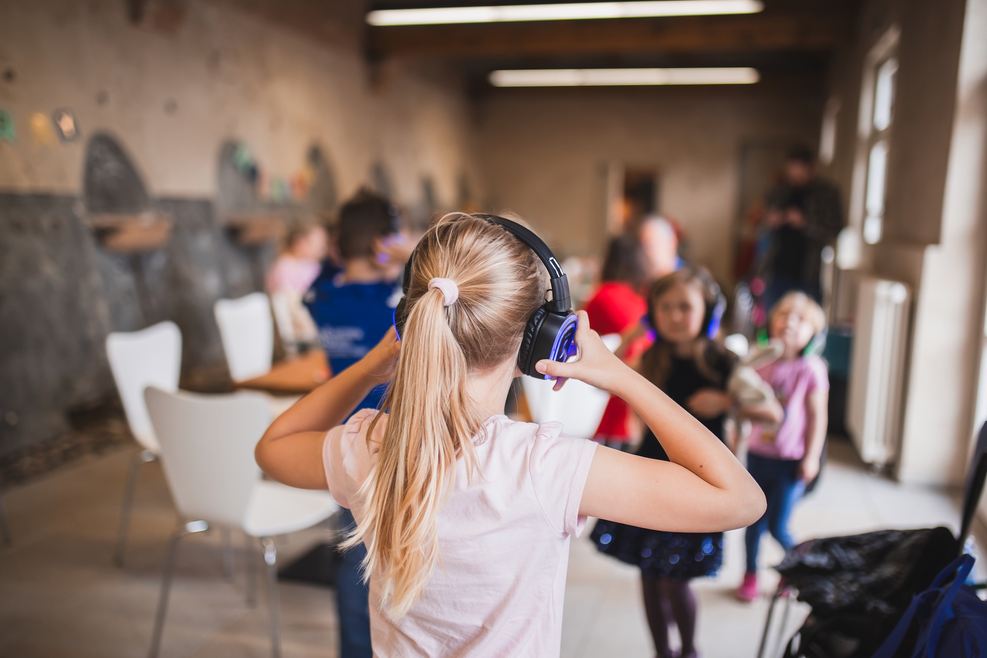 Detské oslavy a silent disco pre najmenších