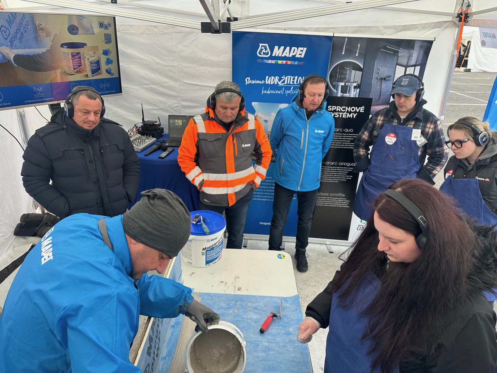 Školenie firmy Mapei